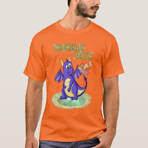 Camiseta Dragões são mágicos.