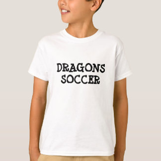 CAMISETA DRAGÕES, T-SHIRT DO BRANCO DO FUTEBOL