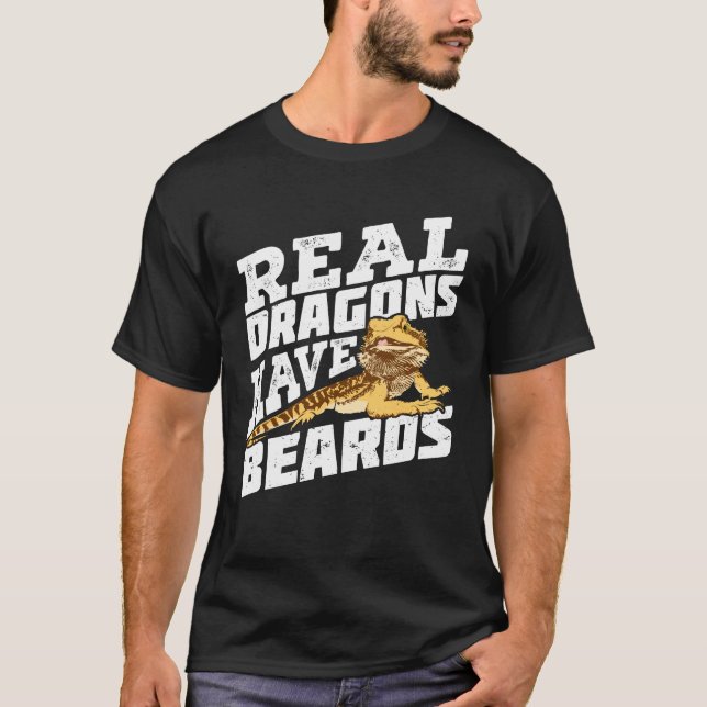 Camiseta Dragões Verdadeiros Tinham Carbarões Tragidos Dono (Frente)
