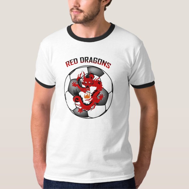 Camiseta dragões vermelhos (Frente)