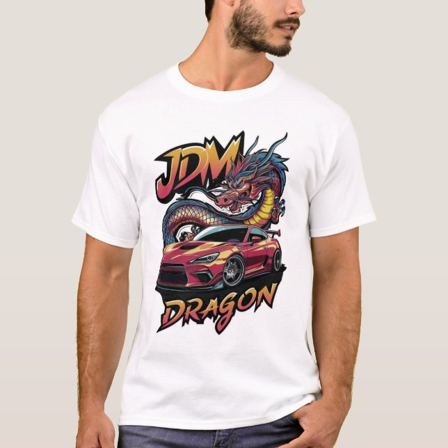 Camiseta Dragon art design (Frente)