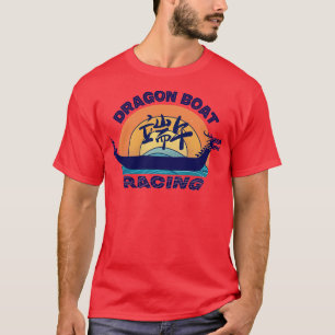 Camiseta Dragon Boat Paddling Retro Look 2