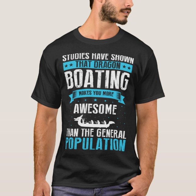 Camiseta Dragon Boat Quote for Dragonboat Crew and Dragonbo (Frente)