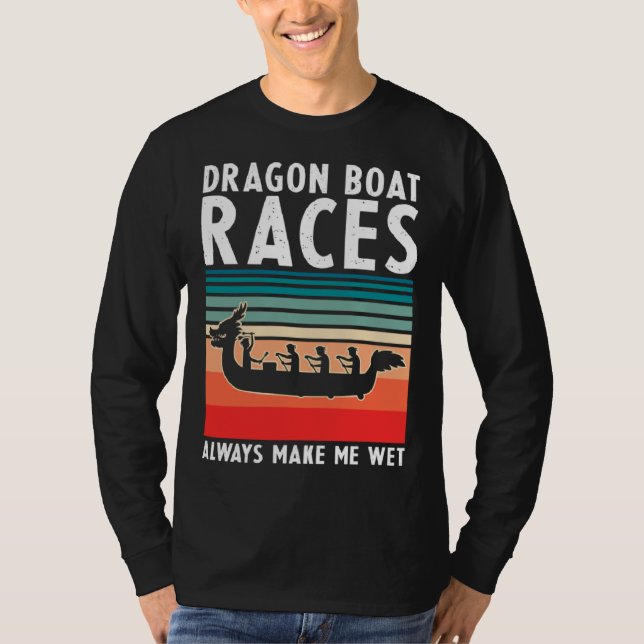 Camiseta Dragon Boat Racing Festival for Chinese Boat Racin (Frente)