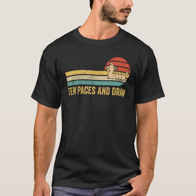 Camiseta Dragon Boat Racing Paddle Boat Ten Paces And Draw (Frente)