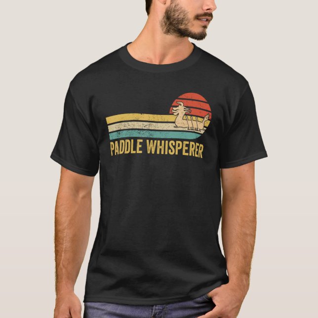Camiseta Dragon Boat Racing Race Paddle Boat Paddle Whisper (Frente)