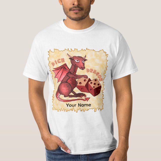 Camiseta Dragon Dice  (Frente)