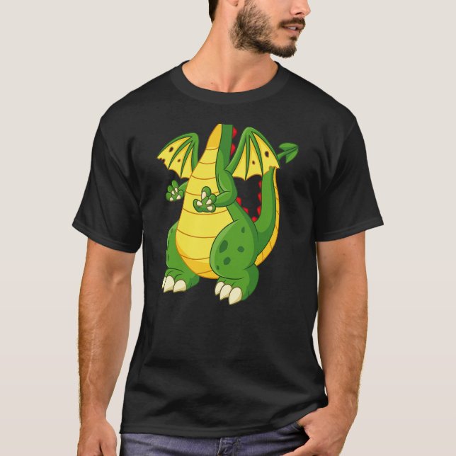 Camiseta Dragon Green Dragon Costume Shirt (2) (Frente)