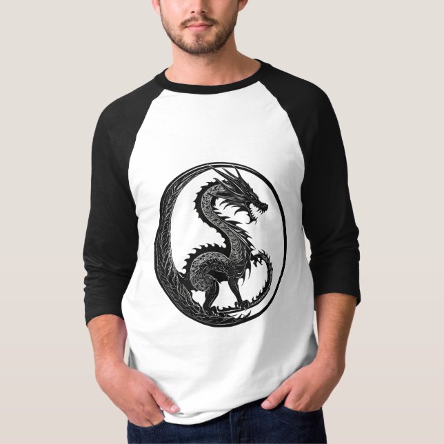Camiseta "Dragon Logo Design for T-Shirts (Frente)