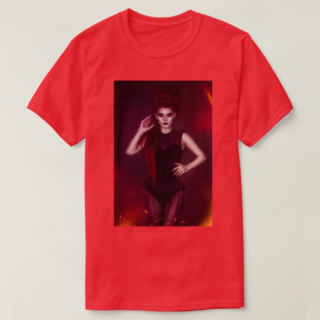 Camiseta Dragon Queen (Frente do Design)