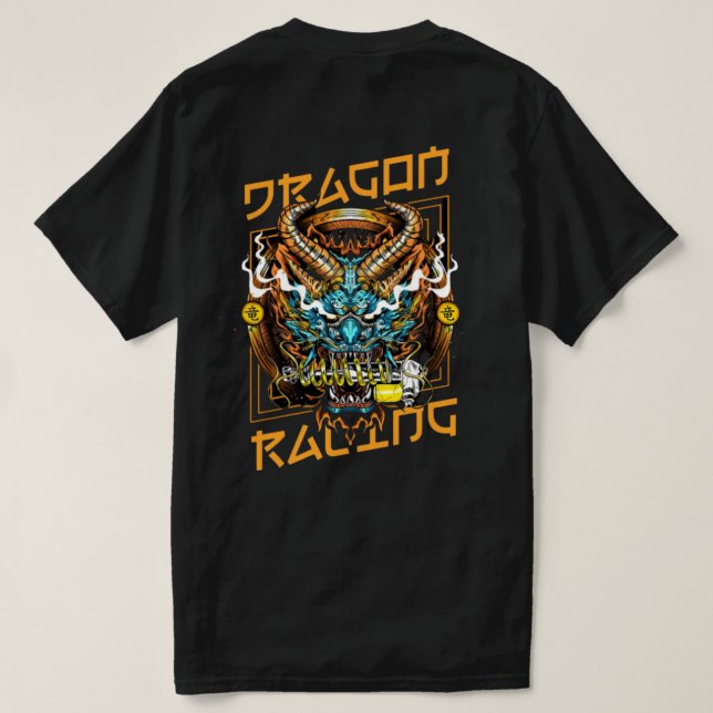 Camiseta Dragon Raling (Verso do Design)