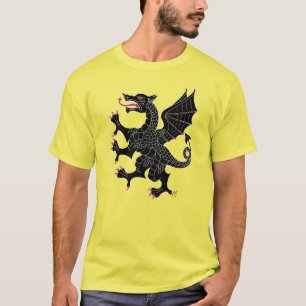 Camiseta Dragon Rampant Sable