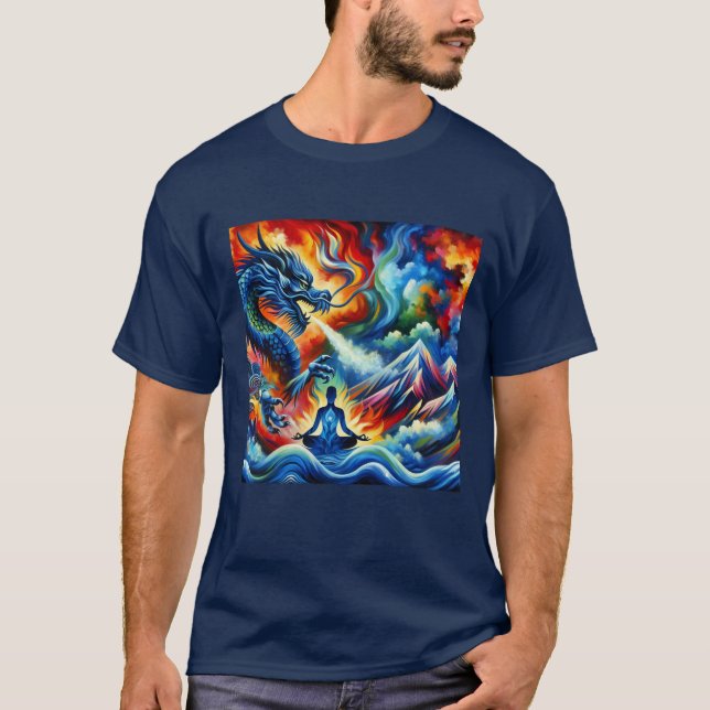 Camiseta Dragon Rouge T-SHIRT (Frente)