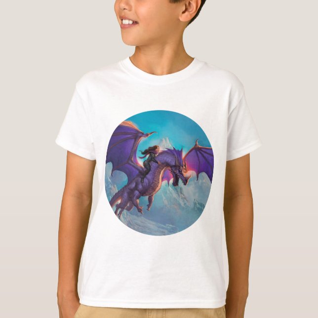 Camiseta Dragon School Kids T-shirt (Frente)