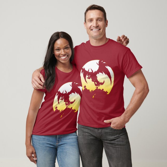 Camiseta Dragon Sun 2 (Unissex)
