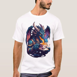 Camiseta Dragon Teatime Dragão — Chá