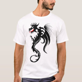 Camiseta dragon_tribal_tatouage_forme_2004_oooo_y