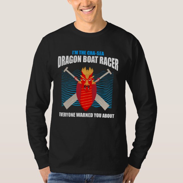 Camiseta Dragonboat Crew Quote for Dragon Boat Paddlers  6 (Frente)