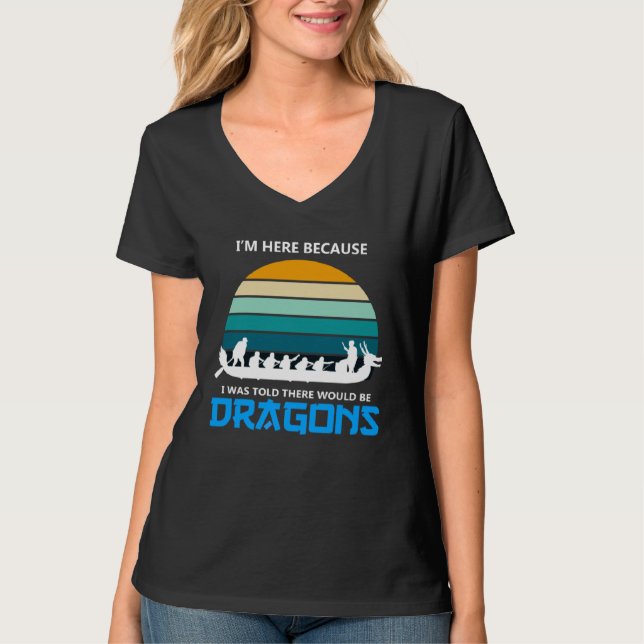 Camiseta Dragonboat Quote for Dragon Boat and Dragonboat Cr (Frente)
