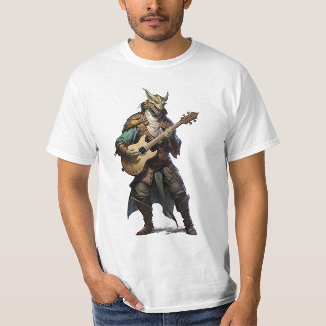 Camiseta Dragonborn Bard (Frente)