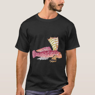 Camiseta DRAGONETA RUBI VERMELHO-Synchiropus Sycorax