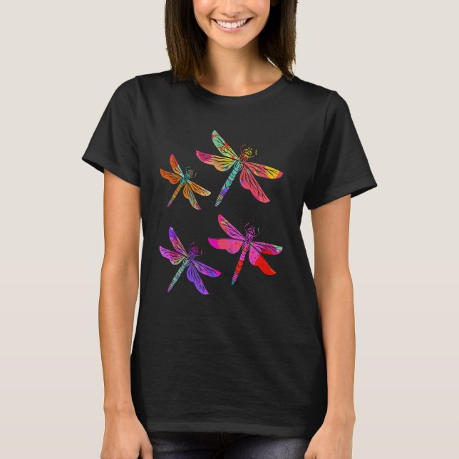 Camiseta Dragonflies Insetos Animais Dragonfly (Frente)