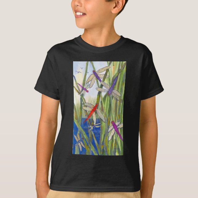 Camiseta Dragonflies Summer (Frente)