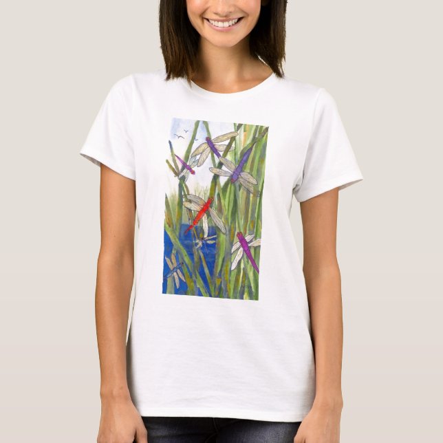 Camiseta Dragonflies Summer (Frente)