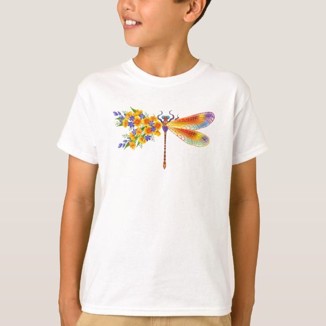 Camiseta Dragonfly Amarelo (Frente)