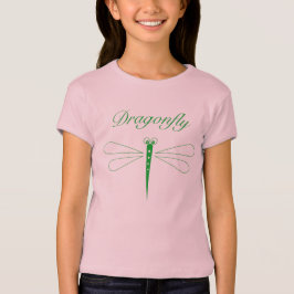 Camiseta Dragonfly - Camisa-T Babydoll, De Fato Masculina