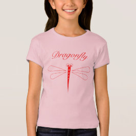 Camiseta Dragonfly - Camisa-T Babydoll, De Fato Masculina