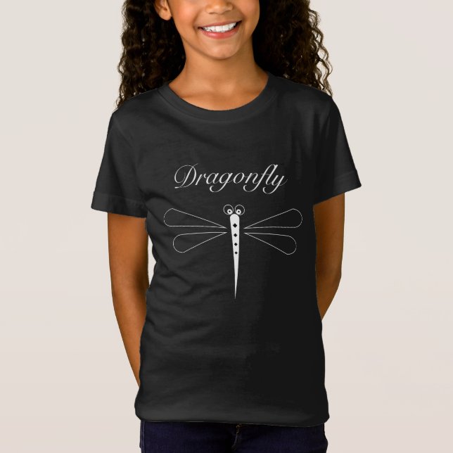 Camiseta Dragonfly - Camiseta-T-shirt de Bella Jersey, de B (Frente)