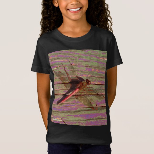 Camiseta Dragonfly Colorful (Frente)