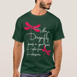 Camiseta Dragonfly for women spiritual faith dragonflies