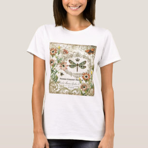 Camiseta Dragonfly Francesa Modern Vintage