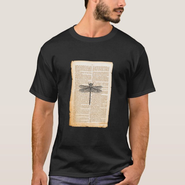 Camiseta Dragonfly Insects Bug Insect (Frente)