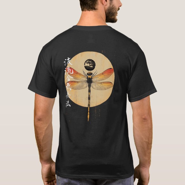 Camiseta Dragonfly Kanji (Verso)