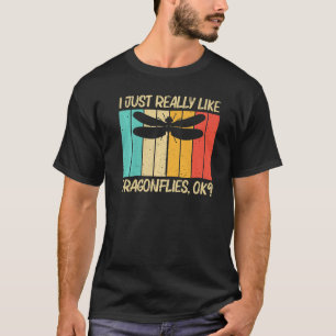 Camiseta Dragonfly legal Para Mulheres-Critério Homens Inse