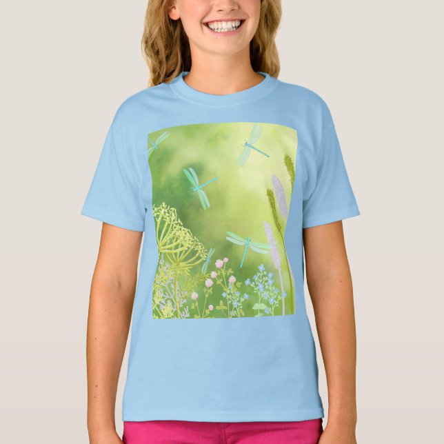 Camiseta Dragonfly Meadow Desk Mat (Frente)