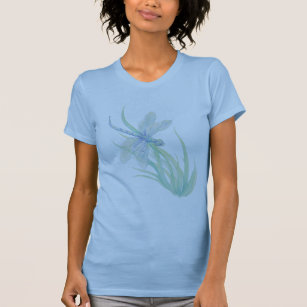 Camiseta Dragonfly Original em Azul e Verde