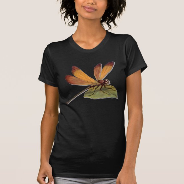 Camiseta Dragonfly ouro (Frente)