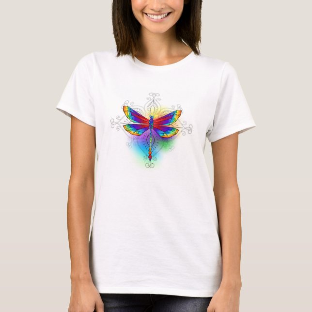 Camiseta Dragonfly Poligonal (Frente)