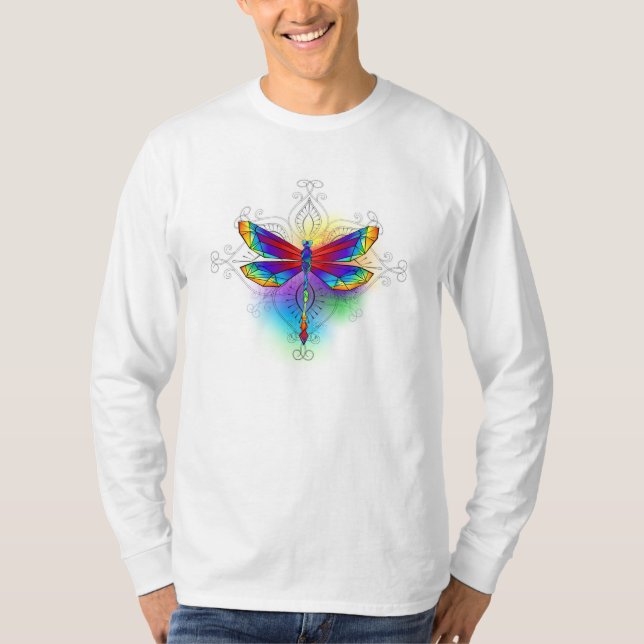 Camiseta Dragonfly Poligonal (Frente)