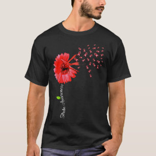 Camiseta Dragonfly Red Brain Aneurysm Awarise Str