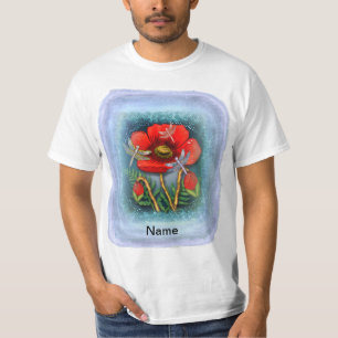 Camiseta Dragonfly Red Poppy