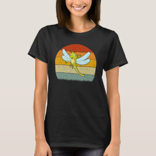 Camiseta Dragonfly Retro Style Vintage