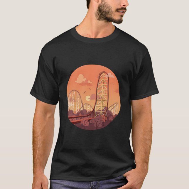 Camiseta Dragster de Thrill Superior (Frente)