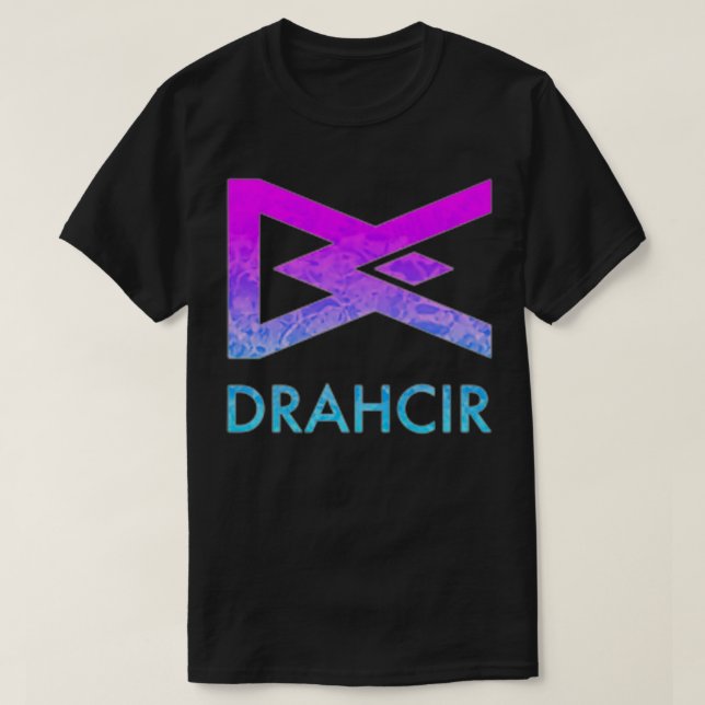 Camiseta DrahCir Blue Fade Premium  (Frente do Design)
