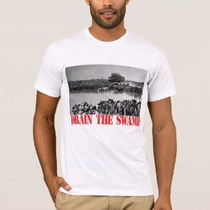 Camiseta DRAIN THE SWAMP (Vacas do Capitólio Foto da Vinta