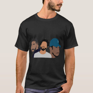 Camiseta Drake, J Cole, Kendrick Lamar Shirt Classic T-Shi